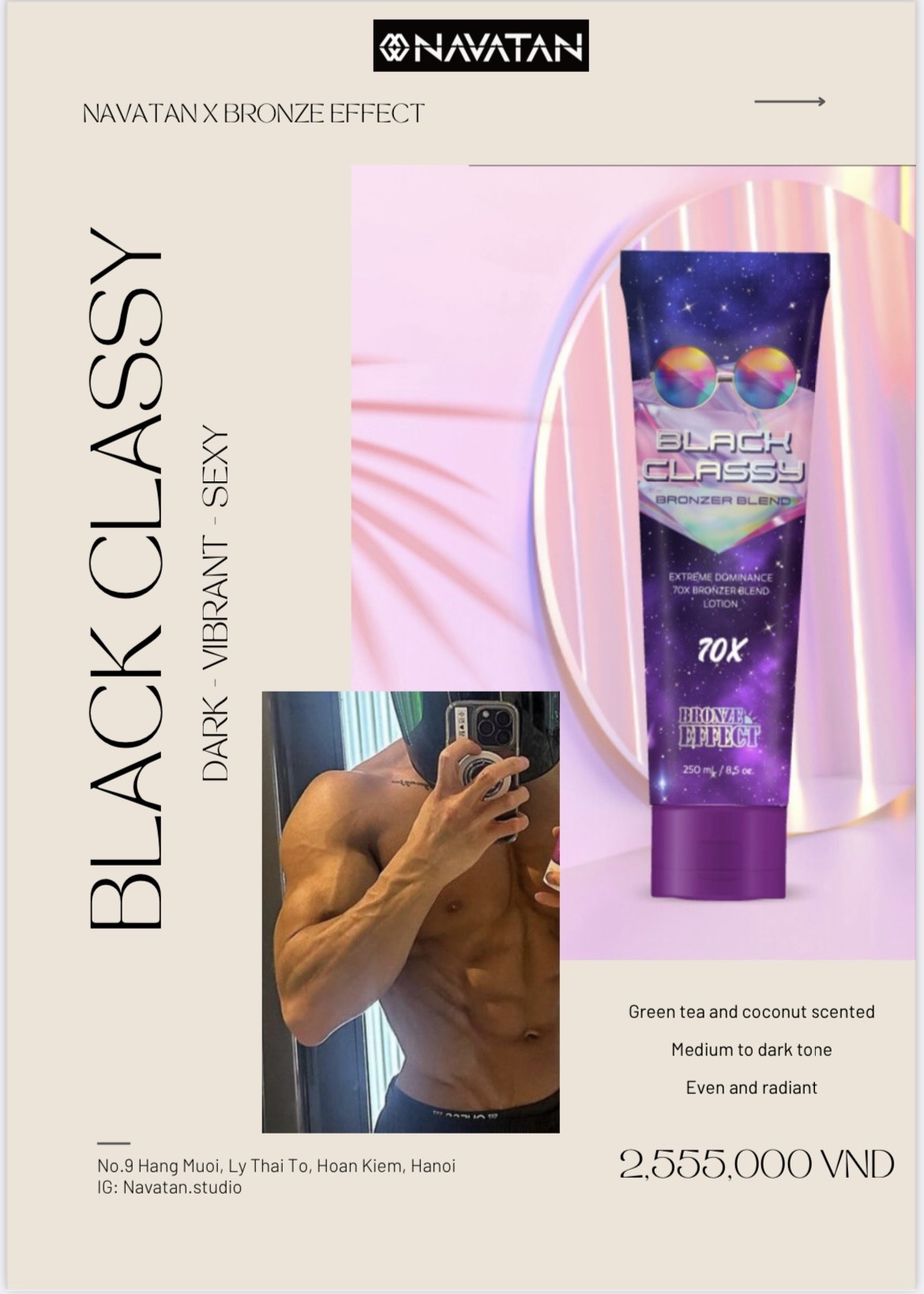 NAVATAN - BLACK CLASSY