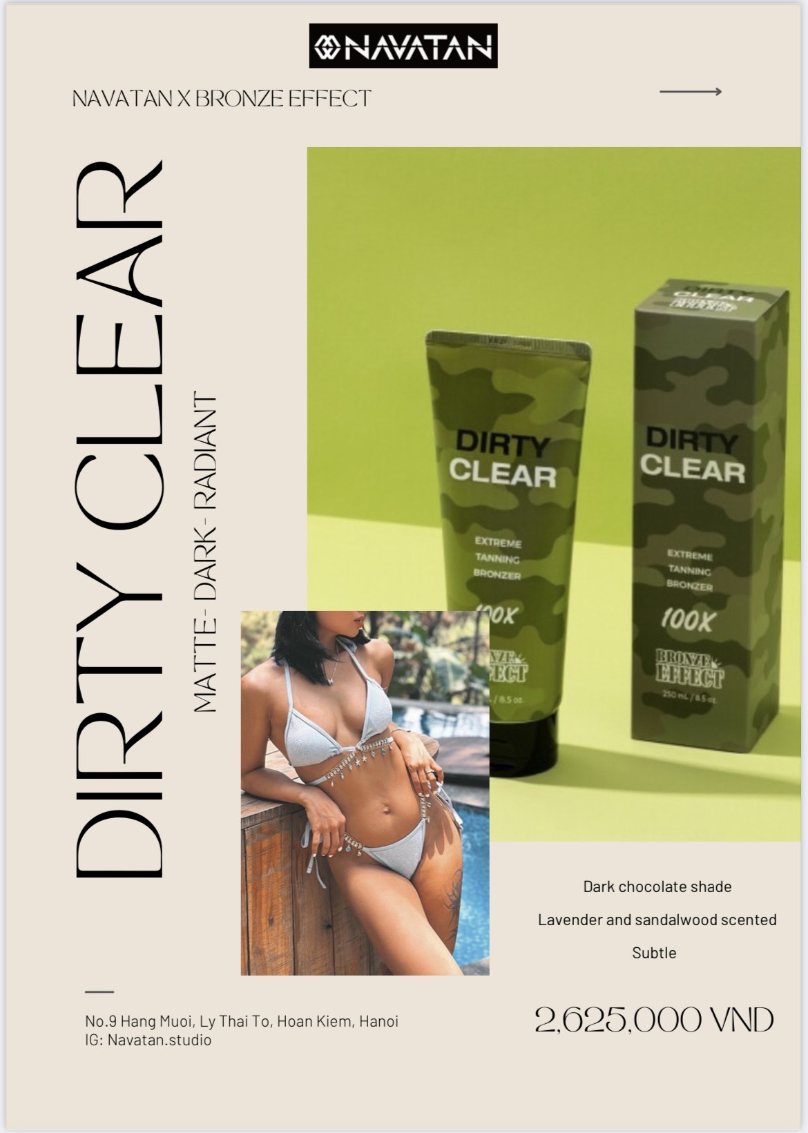 NAVATAN - DIRTY CLEAR